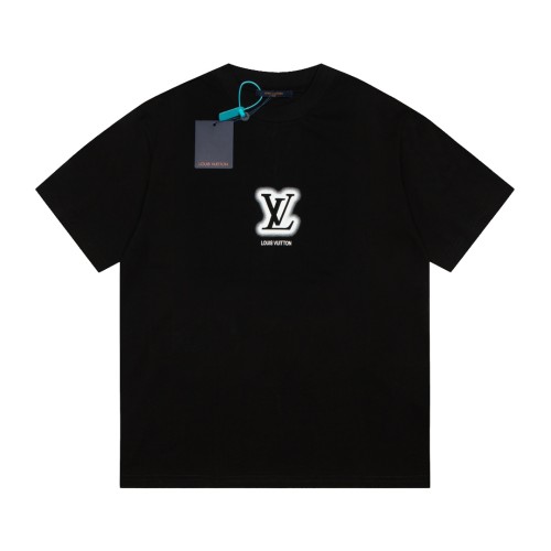 Louis Vuitton Luxury Brand Men Womens Short Sleeve T-Shirt   