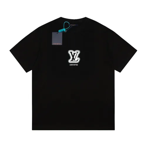 Louis Vuitton Luxury Brand Men Womens Short Sleeve T-Shirt   