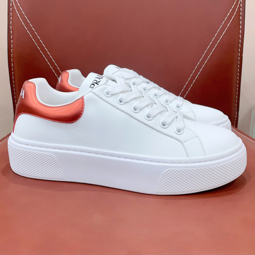 Prada Womens Shoes Sneakers Casual Luxury Brand Breathable Sneakers with Original Box Downtown leather sneakers 2EE364_3LKG_F098Z with Original Box Whatsapp 