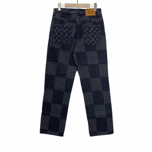 Louis Vuitton Luxury Brand Women Mens Pant Jeans   