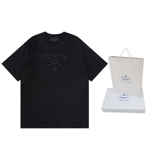 Prada Luxury Brand Men Womens Short Sleeve T-Shirt   