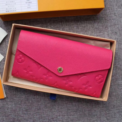 Louis Vuitton Mens Womens Wallets Purse Luxury Brand Designer SARAH WALLET M61182 with Original Box