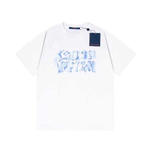 Louis Vuitton Luxury Brand Men Womens Short Sleeve T-Shirt   