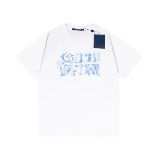 Louis Vuitton Luxury Brand Men Womens Short Sleeve T-Shirt   