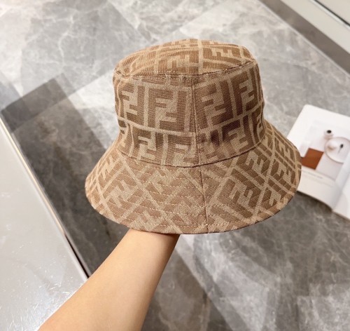 Fendi Men Womens Bucket Hat Luxury Brand Design Fendi Cap with Original Box  