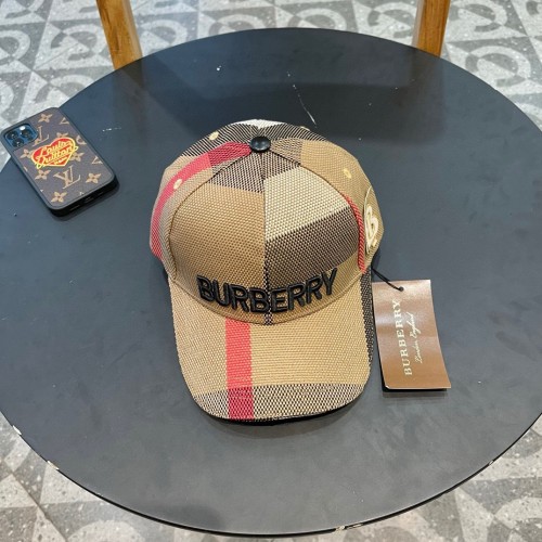 Burberry Womens Mens Cap Baseball Hat Luxury Brand with Original Box  