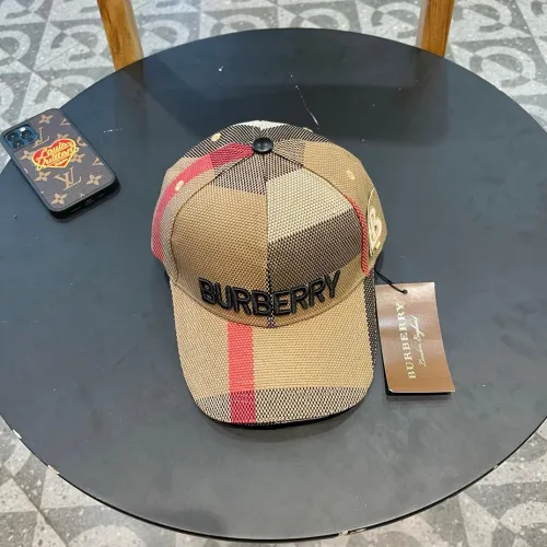 Burberry Womens Mens Cap Baseball Hat Luxury Brand with Original Box  