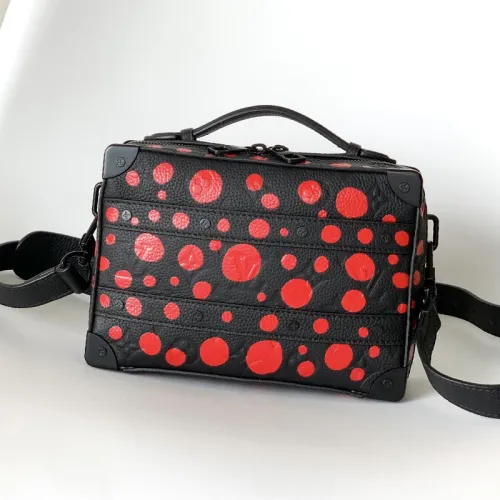 Louis Vuitton Womens Mens Bag Luxury Brand Fashion Type Handle Soft Trunk with Original Box M59163  