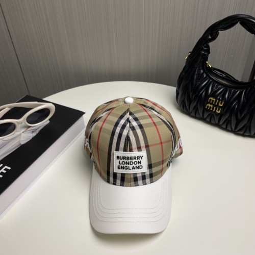 Burberry Womens Mens Cap Baseball Hat Luxury Brand with Original Box  