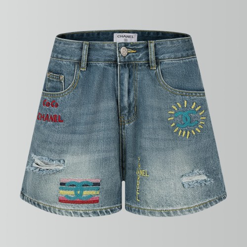 Chanel Luxury Brand Womens Pant Short Jeans   