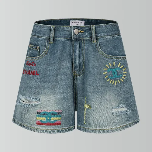 Chanel Luxury Brand Womens Pant Short Jeans   