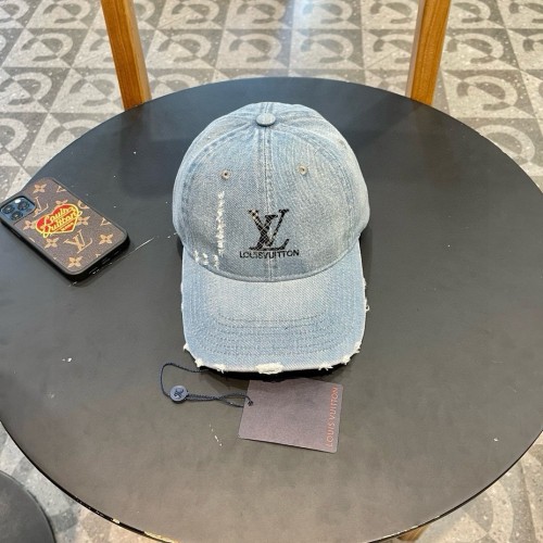 Louis Vuitton Womens Mens Cap Baseball Hat Luxury Brand with Original Box  