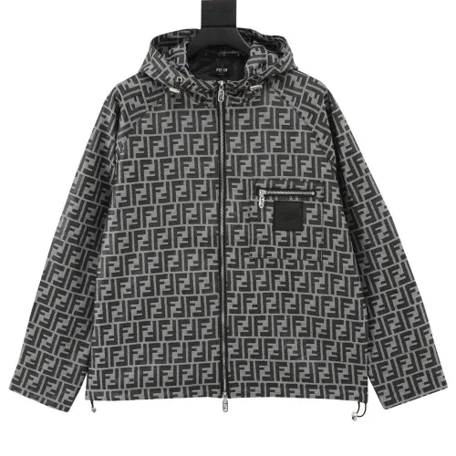 Fendi Men Womens Coat Luxury Brand Mens Hoodie Jacket Top Quality   