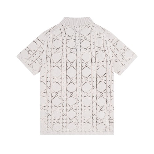 Doir Luxury Brand Women Mens Short Sleeve T-Shirt Cannage Short-Sleeved Shirt