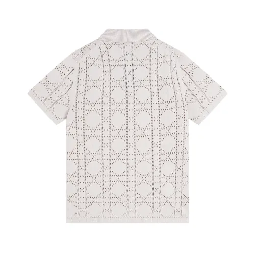 Doir Luxury Brand Women Mens Short Sleeve T-Shirt Cannage Short-Sleeved Shirt