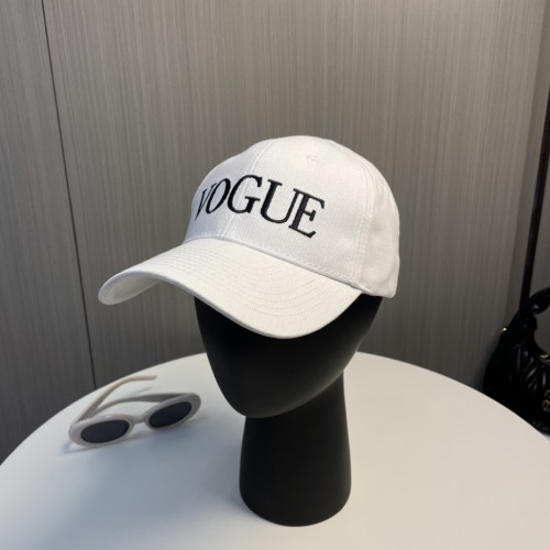 Balenciaga Mens Womens Hats Luxury Brand Design Baseball Hat VOGUE CAP IN DIRTY WHITE 813980410B29014 with Original Box  