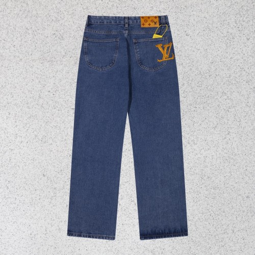Louis Vuitton Luxury Brand Women Mens Pant Jeans   H541