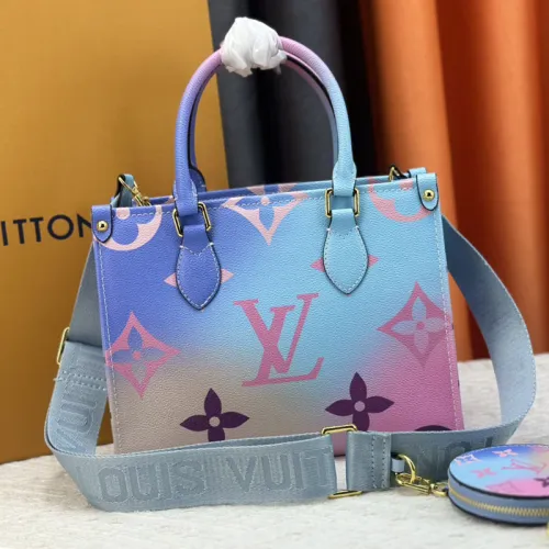 Louis Vuitton Womens Bags Handbags Luxury Brand LV ONTHEGO PM M58956 Handbags for Women with Original Box