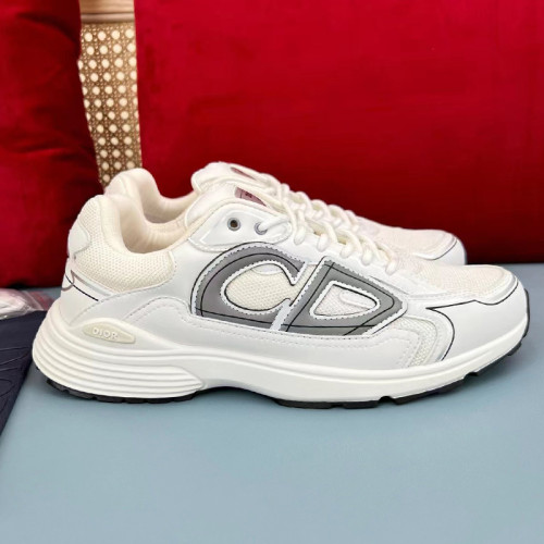 Dior Mens Shoes Sneakers Luxury Brand B30 SNEAKER Mesh and Technical Fabric with Original Box 3SN279ZRA_H840