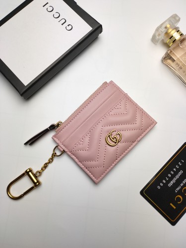 Gucci Womens Bag Wallets Clutch Luxury Brand Card Holder with Original Box