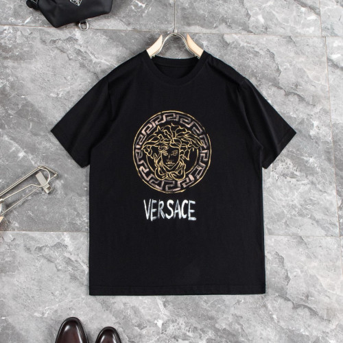 Versace Luxury Brand Men Womens Short Sleeve T-Shirt   