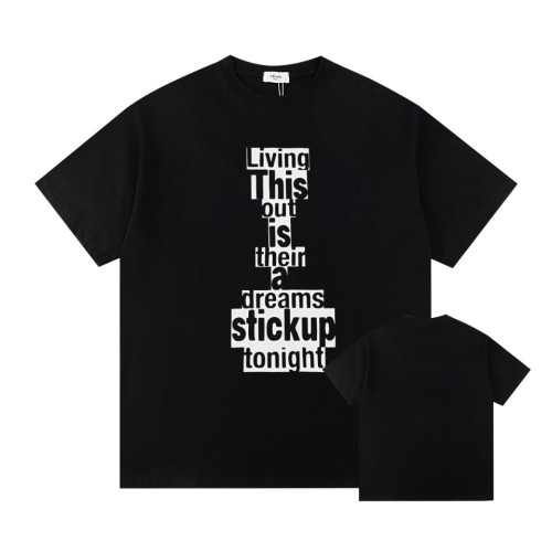 Celine Luxury Brand Women Mens Short Sleeve T-Shirt   