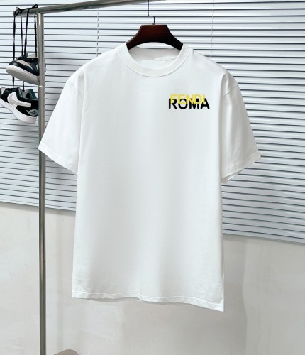 Fendi Luxury Brand Women Mens Short Sleeve T-Shirt   