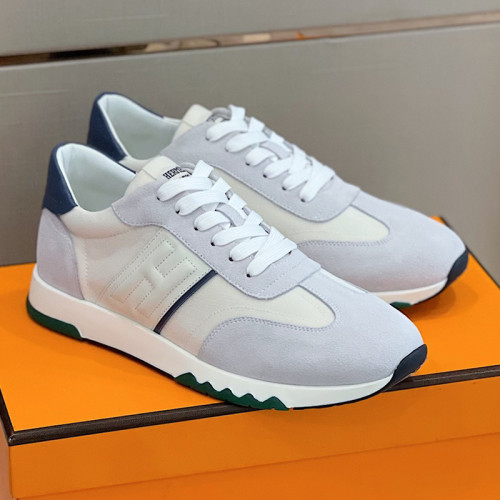Hermes Mens Casual Shoes Fashion Sneakers Luxury Brand with Original Box