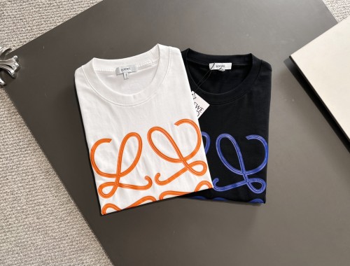 Loewe Luxury Brand Men Womens Short Sleeve T-Shirt   