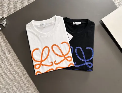 Loewe Luxury Brand Men Womens Short Sleeve T-Shirt   