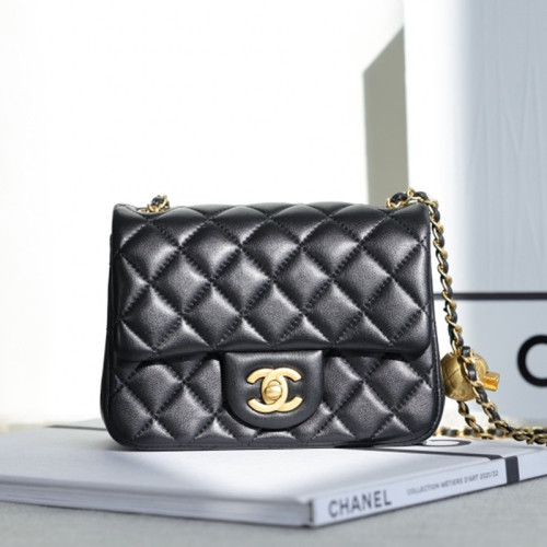 Chanel Womens Bags Crossbody Bag Mini Flap Bag Luxury Brand Chain Shoulder Bag with Original Box   