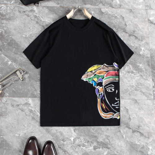 Versace Luxury Brand Men Womens Short Sleeve T-Shirt   