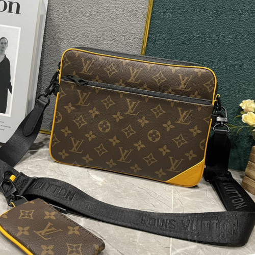 Louis Vuitton Mens Shoulder Bags Luxury Brand Fashion Type Trio Messenger M21396 with Original Box  