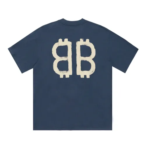 Balenciaga Luxury Brand Women Mens Short Sleeve T-Shirt   