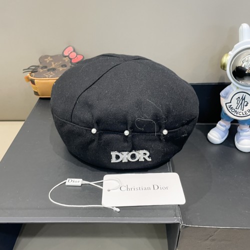 Dior Womens Beret Hat Luxury Brand Design Dior Cap with Original Box  