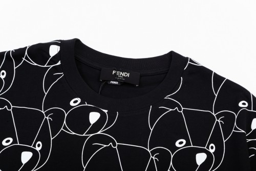 Fendi Luxury Brand Women Mens Short Sleeve T-Shirt   