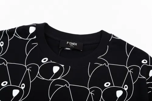 Fendi Luxury Brand Women Mens Short Sleeve T-Shirt   