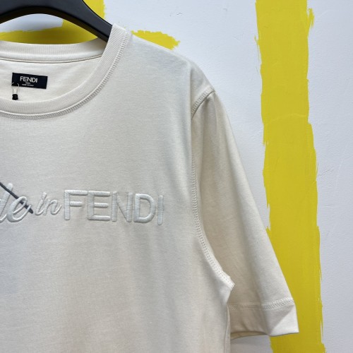Fendi Luxury Brand Women Mens Short Sleeve T-Shirt   