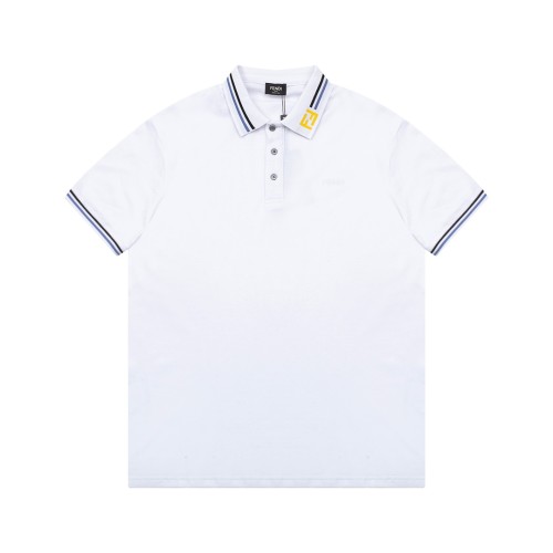 Fendi Luxury Brand Women Mens Short Sleeve T-Shirt Polo Shirt   