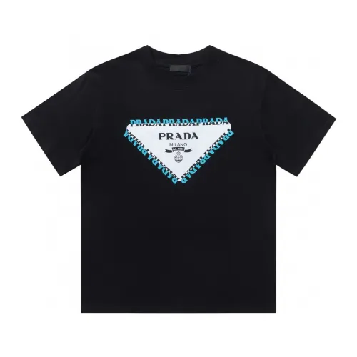 Prada Luxury Brand Women Mens Short Sleeve T-Shirt   