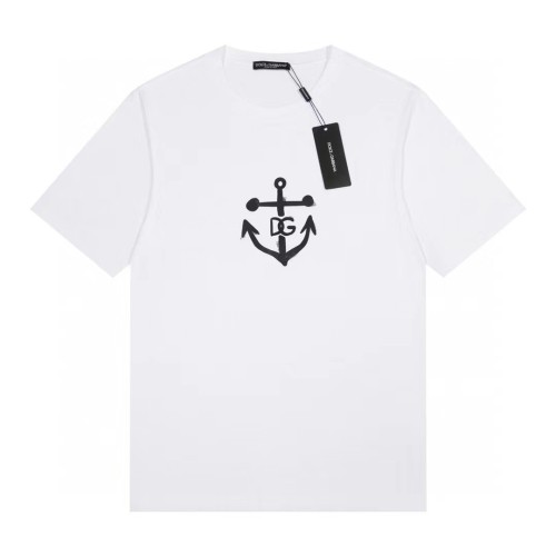 Dolce&Gabbana Luxury Brand Women Mens Short Sleeve T-Shirt   