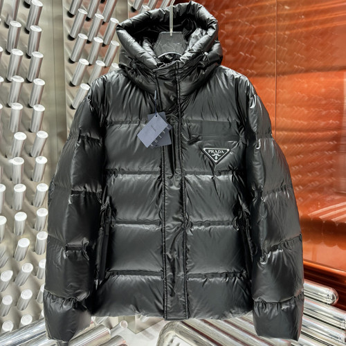 Prada Men Womens Coat Down Jacket Luxury Brand Mens Jacket Top Quality   