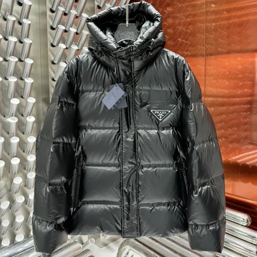 Prada Men Womens Coat Down Jacket Luxury Brand Mens Jacket Top Quality   