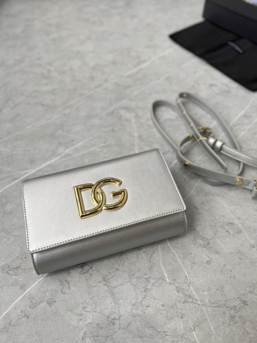 Dolce&Gabbana Womens Bags Shoulder Bag in quilted nappa leather Luxury Brand with Original Box
