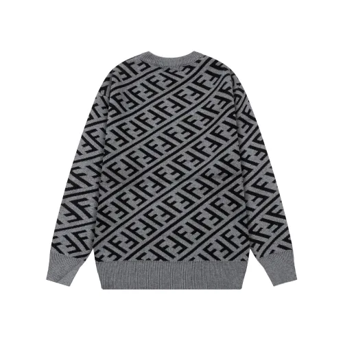 Fendi Women Mens Sweater Knitwears Luxury Brand Mens Knitwear Top Quality   