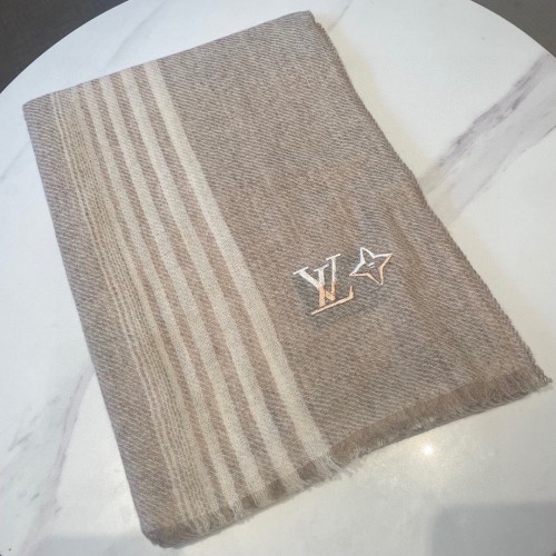 Louis Vuitton Scarves Men Womens Fashion Scarf with Original Box   