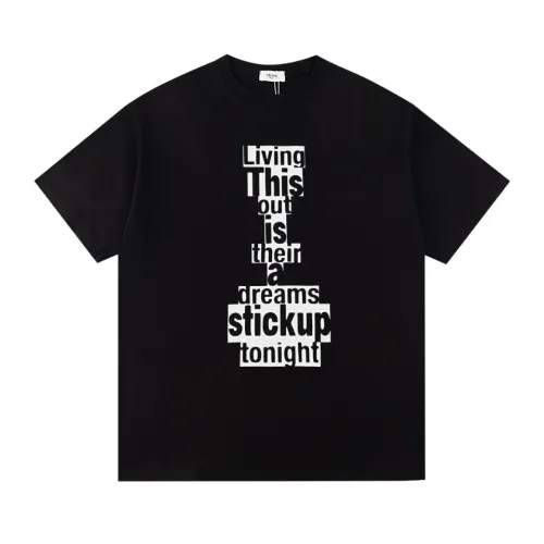 Celine Luxury Brand Women Mens Short Sleeve T-Shirt   