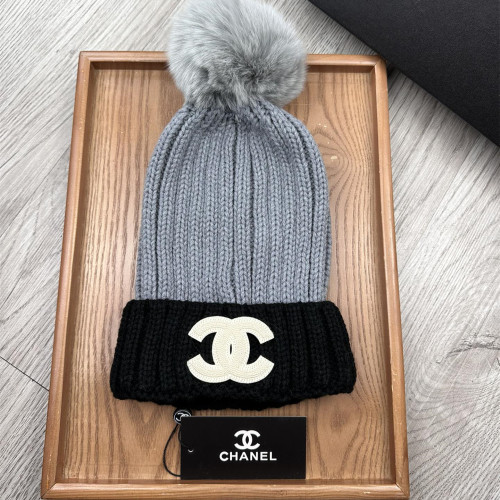 Chanel Womens Hats Luxury Brand Knit Hat with Original Box  