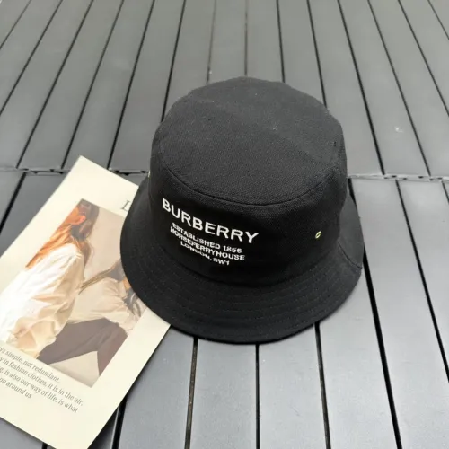 Burberry Womens Mens Cap Bucket Hat Luxury Brand with Original Box  