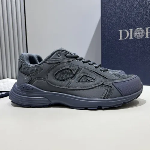 Dior Mens Shoes Sneakers Luxury Brand B30 SNEAKER Mesh and Technical Fabric 3SN279ZND_H000 with Original Box Whatsapp 